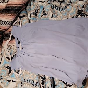 Ivanka Trump violet top large